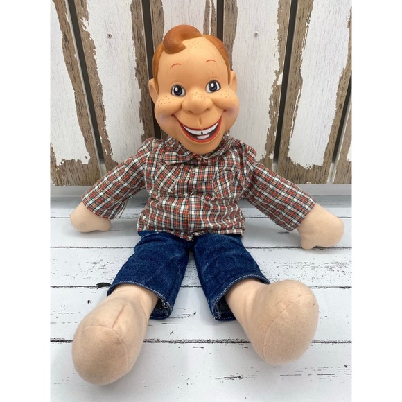 Vintage Applause Howdy Doody Plastic Head 1988 Puppet Doll  20” - Picture 1 of 8